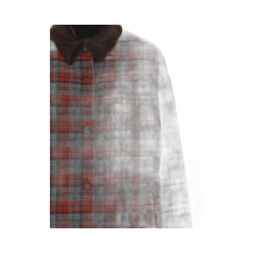 Miu Miu Button-Up Checked Jacket