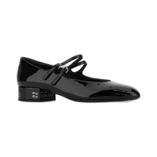 Miu Miu Round-Toe Pumps