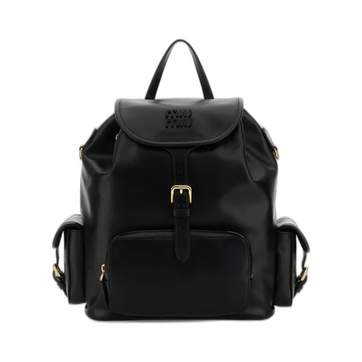 Miu Miu Logo-Detailed Backpack