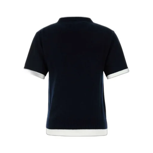 Miu Miu Layered Short-Sleeved Jumper