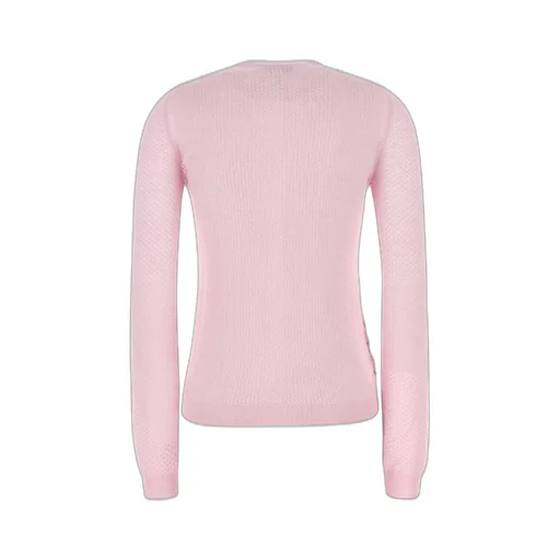 Miu Miu Crewneck Button-Up Cardigan