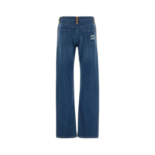 Miu Miu Straight-Leg Denim Jeans