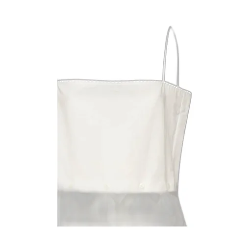 Miu Miu Logo-Patch Sleeveless Dress