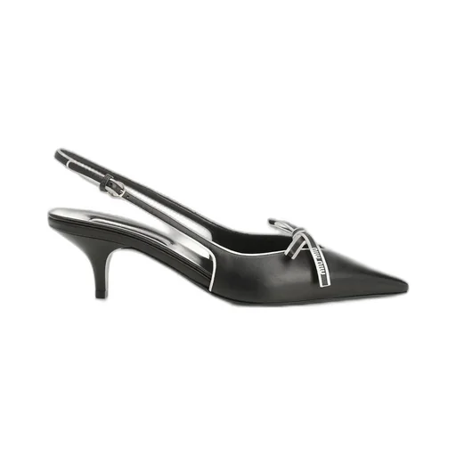Miu Miu Pointed-Toe Slingback Pumps