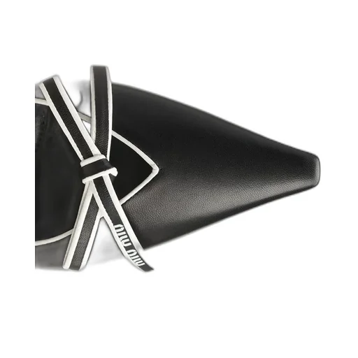 Miu Miu Pointed-Toe Slingback Pumps