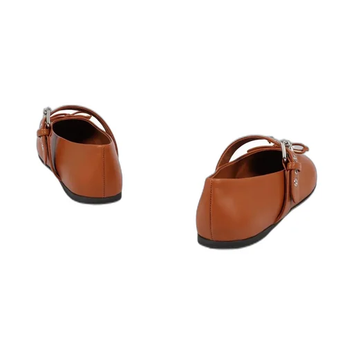 Miu Miu Bow-Detailed Ballerina Shoes