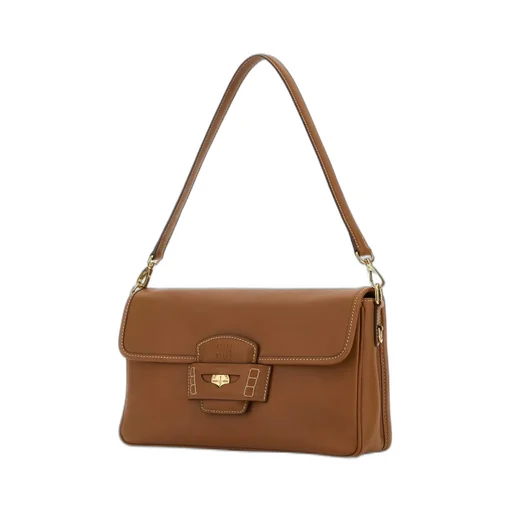 Miu Miu Logo-Embossed Shoulder Bag