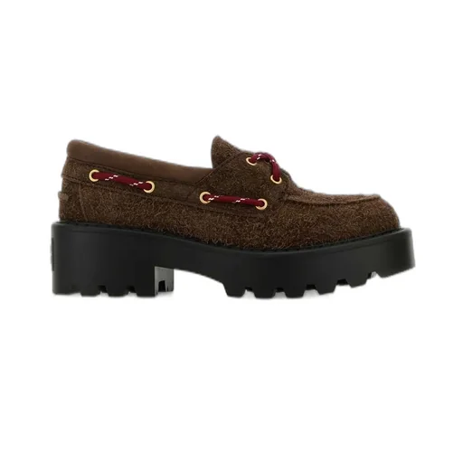 Miu Miu Lace-Up Loafers