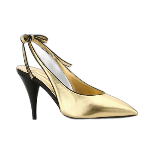 Miu Miu Pointed-Toe Slingback Pumps