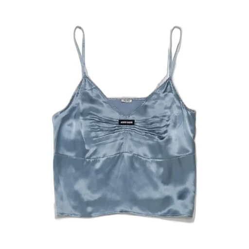 Miu Miu V-Neck Sleeveless Top