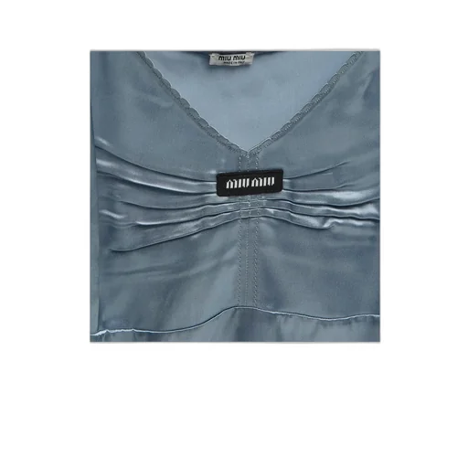 Miu Miu V-Neck Sleeveless Top