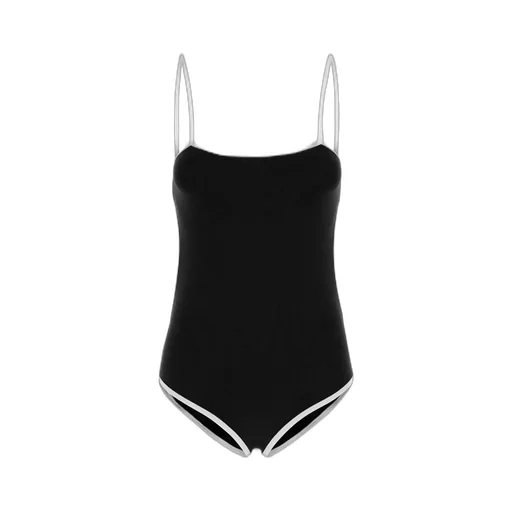 Miu Miu Open-Back One-Piece Swimsuit