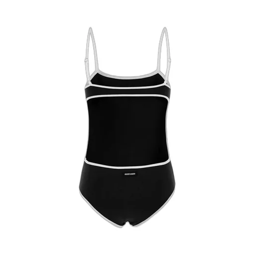 Miu Miu Open-Back One-Piece Swimsuit