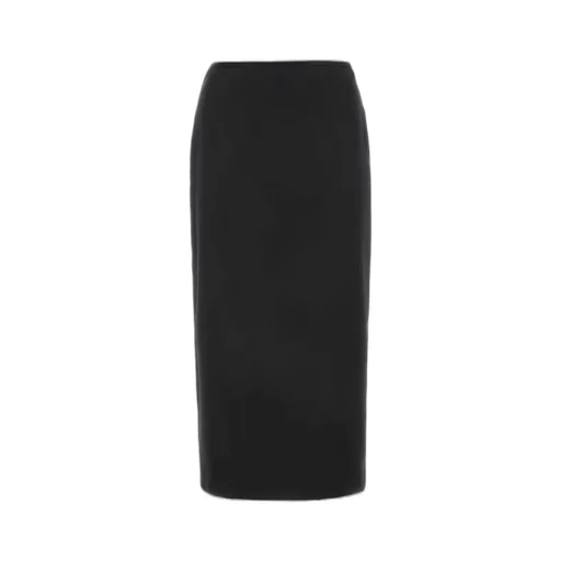 Miu Miu High-Waist Satin Midi Skirt