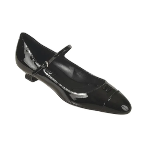 Miu Miu Almond Toe Slip-On Pumps