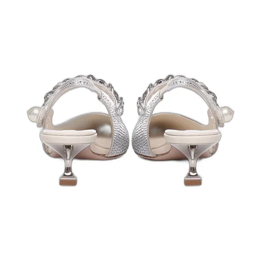 Miu Miu Embellished Pointed Toe Pumps