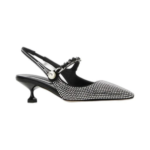 Miu Miu Embellished Pointed Toe Pumps