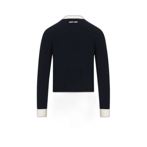 Miu Miu Button-Up Long Sleeved Cardigan