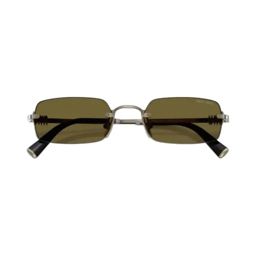 Miu Miu Eyewear Rectangle Frame Sunglasses