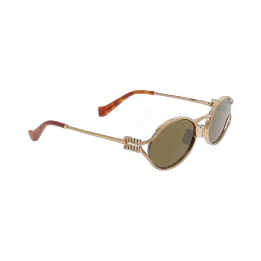 Miu Miu Eyewear Oval-Frame Sunglasses