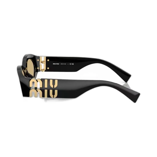 Miu Miu Eyewear Oval Frame Full Rim Sunglasses