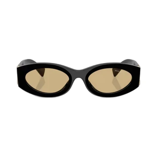 Miu Miu Eyewear Oval Frame Full Rim Sunglasses
