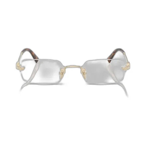 Miu Miu Eyewear Rectangle Frame Glasses