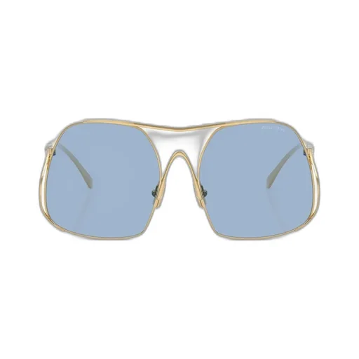 Miu Miu Eyewear Pilot Frame Full Rim Sunglasses