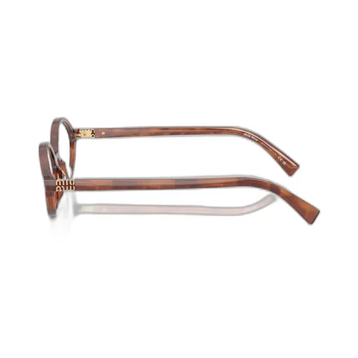 Miu Miu Eyewear Oval Frame Full Rim Glasses