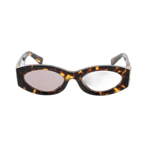 Miu Miu Eyewear Oval Frame Full Rim Sunglasses
