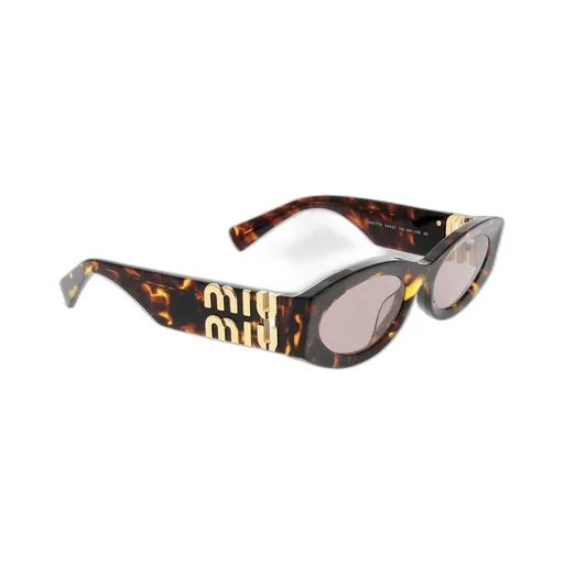 Miu Miu Eyewear Oval Frame Full Rim Sunglasses