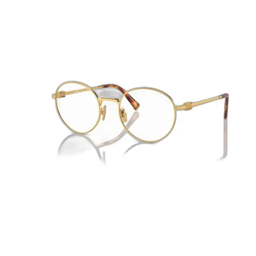 Miu Miu Eyewear Round Frame Glasses