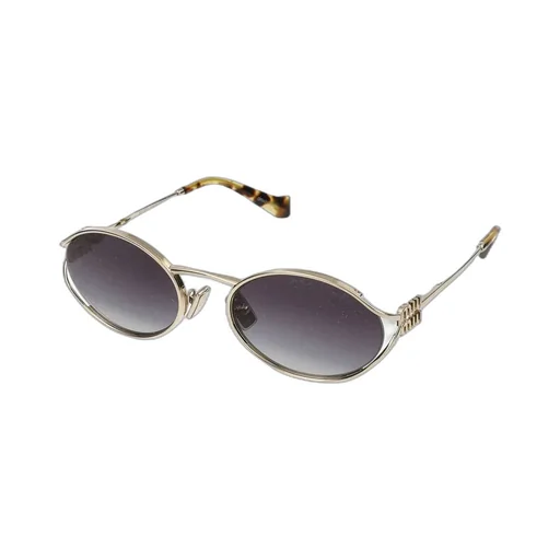 Miu Miu Eyewear Oval Frame Sunglasses