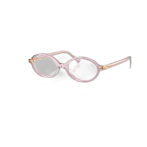 Miu Miu Eyewear Oval Frame Full Rim Glasses