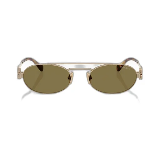 Miu Miu Eyewear Oval-Frame Sunglasses