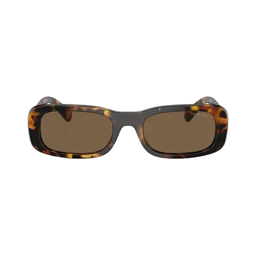 Miu Miu Eyewear Rectangular Frame Full Rim Sunglasses