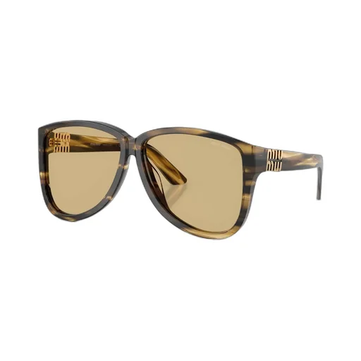 Miu Miu Eyewear Pilot Frame Full Rim Sunglasses