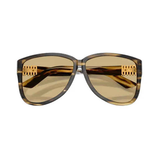 Miu Miu Eyewear Pilot Frame Full Rim Sunglasses