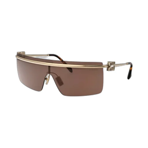 Miu Miu Eyewear Single Lens Rimless Sunglasses