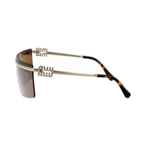 Miu Miu Eyewear Single Lens Rimless Sunglasses
