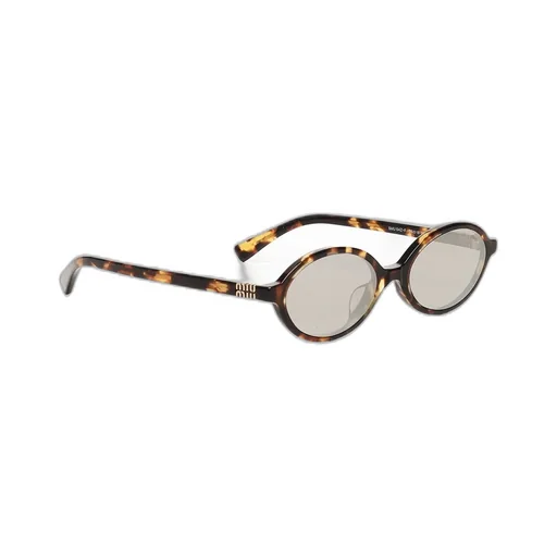 Miu Miu Oval Frame Full Rim Sunglasses