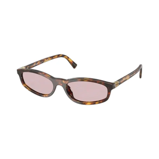 Miu Miu Eyewear Oval Frame Sunglasses