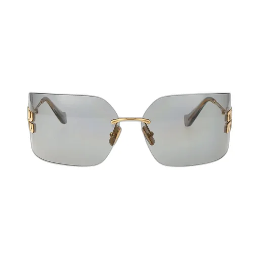Miu Miu Eyewear Wrap-Around Frame Full Rim Sunglasses