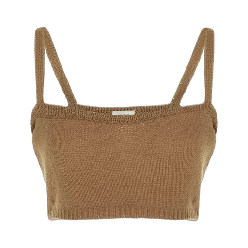Mixik Ailen Knit Crop Top