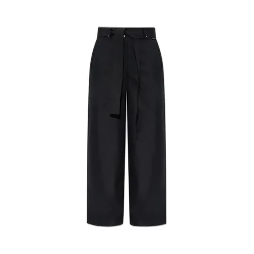 Moncler Belted Wide Leg Pants