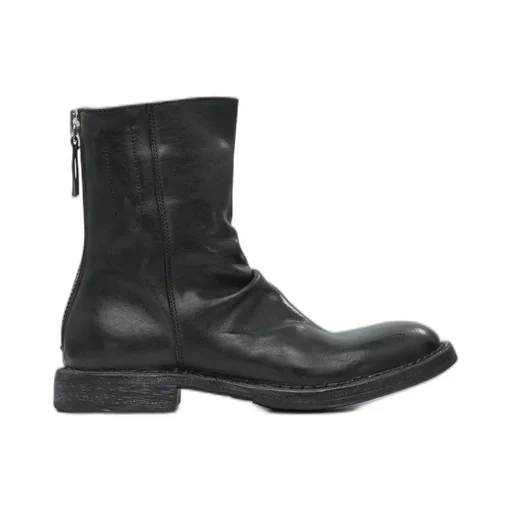 Moma Zip-Back Ankle Boots