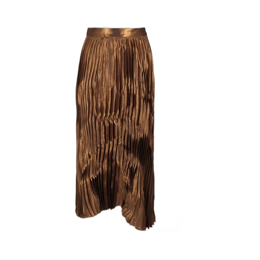 Momonì Pleated Midi Skirt