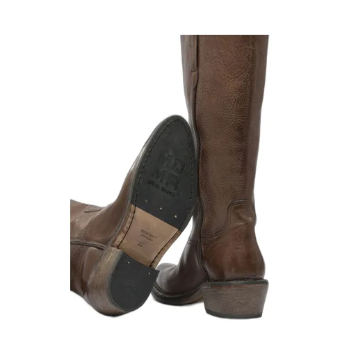 Moma Western Leather Boots