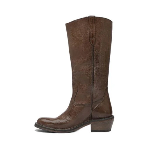 Moma Western Leather Boots