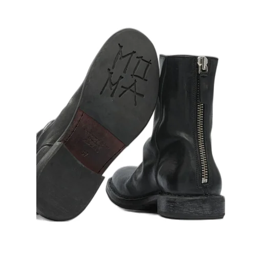 Moma Zip-Back Ankle Boots